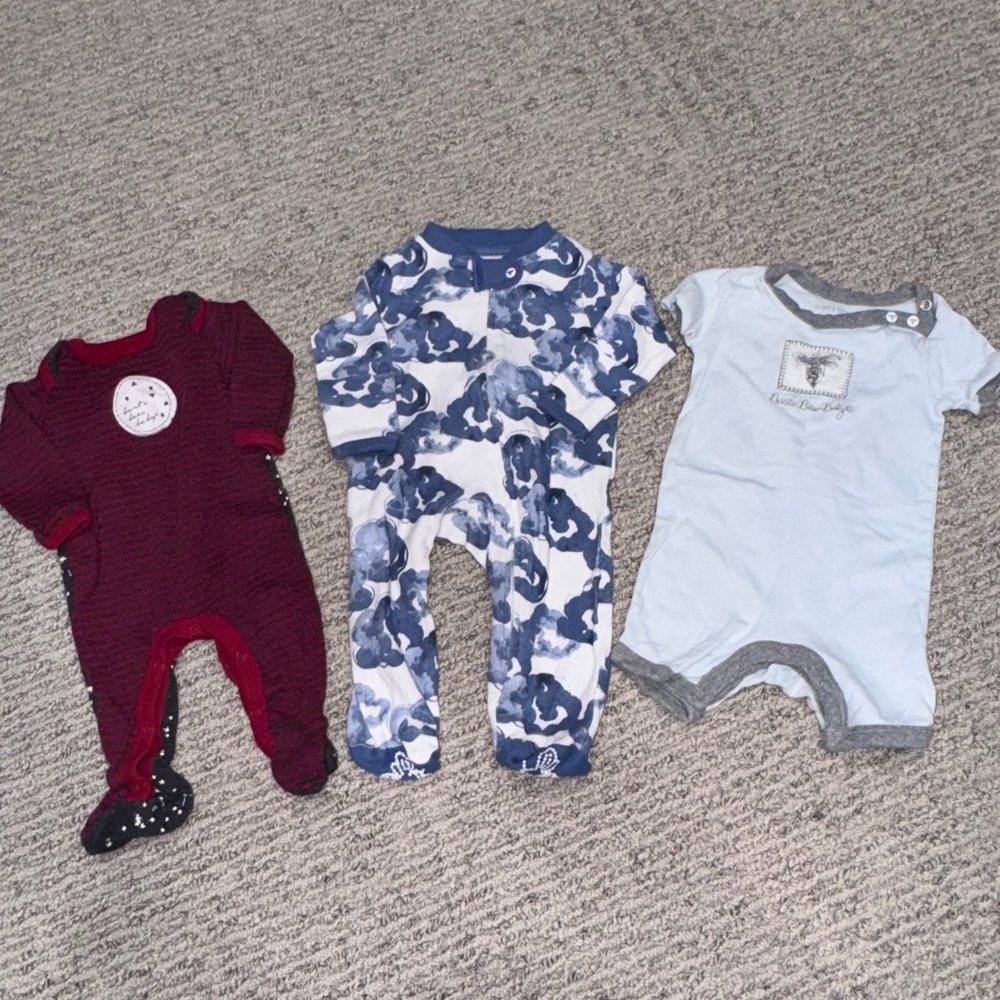 ☀️ 3 Burt's Bees Baby Outfits